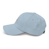 Classic Casual Ball Cap w/Triangle Logo - Embroidered (Various Colors)