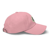 Classic Casual Ball Cap w/ Circle Logo - Embroidered (Various Colors)