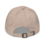 Classic Casual Ball Cap w/ Circle Logo - Embroidered (Various Colors)