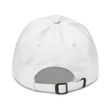 Classic Casual Ball Cap w/ Circle Logo - Embroidered (Various Colors)