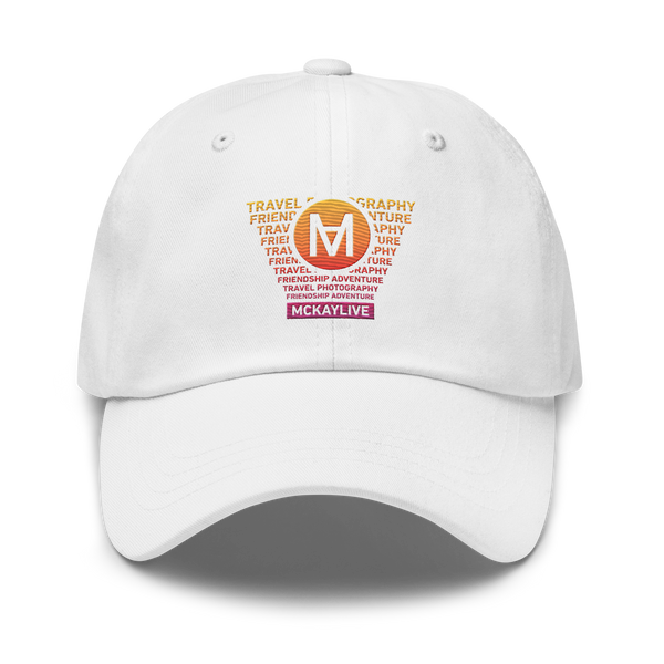 Classic Casual Ball Cap w/ McKaylive Logo - Embroidered (Various Colors)