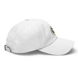 Classic Casual Ball Cap w/ Circle Logo - Embroidered (Various Colors)