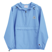 Embroidered Champion Packable Jacket w Triangle Logo