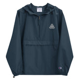 Embroidered Champion Packable Jacket w Triangle Logo