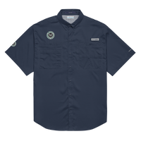 Men’s Columbia Button Shirt - Embroidered w/ Circle Logo