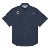 Men’s Columbia Button Shirt - Embroidered w/ Circle Logo