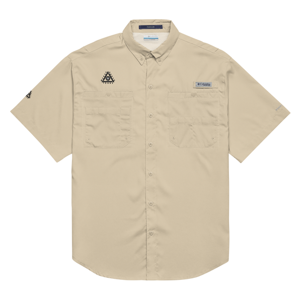 Men’s Columbia Button Shirt - Embroidered w/ Triangle Logo