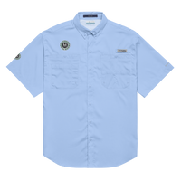 Men’s Columbia Button Shirt - Embroidered w/ Circle Logo