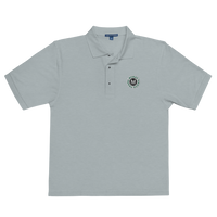 Men's Premium Polo - Embroidered w/ Circle Logo