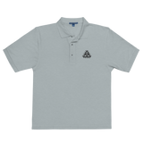 Men's Premium Polo - Embroidered w/ Triangle Logo