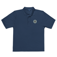 Men's Premium Polo - Embroidered w/ Circle Logo