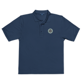 Men's Premium Polo - Embroidered w/ Circle Logo