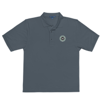 Men's Premium Polo - Embroidered w/ Circle Logo