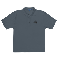 Men's Premium Polo - Embroidered w/ Triangle Logo