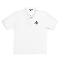 Men's Premium Polo - Embroidered w/ Triangle Logo