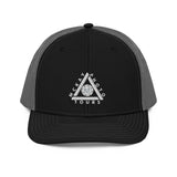 Trucker Cap w/ Triangle Logo - Embroidered (Various Colors)