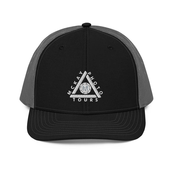 Trucker Cap w/ Triangle Logo - Embroidered (Various Colors)