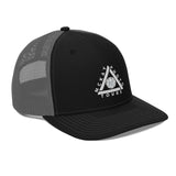 Trucker Cap w/ Triangle Logo - Embroidered (Various Colors)