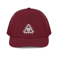 Trucker Cap w/ Triangle Logo - Embroidered (Various Colors)