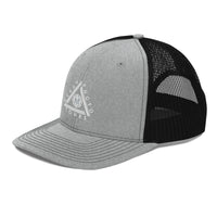 Trucker Cap w/ Triangle Logo - Embroidered (Various Colors)