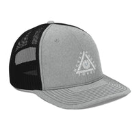 Trucker Cap w/ Triangle Logo - Embroidered (Various Colors)