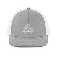 Trucker Cap w/ Triangle Logo - Embroidered (Various Colors)