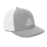 Trucker Cap w/ Triangle Logo - Embroidered (Various Colors)