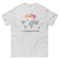 Unisex Classic Tee w/McKaylive Logo and World Tour (Various Colors)