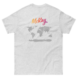 Unisex Classic Tee w/McKaylive Logo and World Tour (Various Colors)