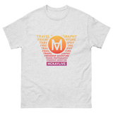 Unisex Classic Tee w/McKaylive Logo and World Tour (Various Colors)