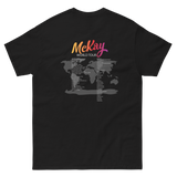 Unisex Classic Tee w/McKaylive Logo and World Tour (Various Colors)