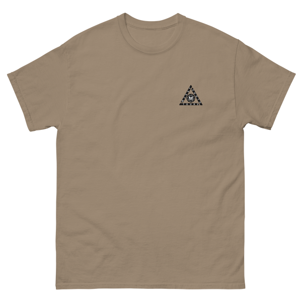 Unisex Classic Tee - w/ Triangle Logo Printed (Various Colors)