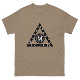 Unisex Classic Tee - w/ Triangle Logo Printed (Various Colors)