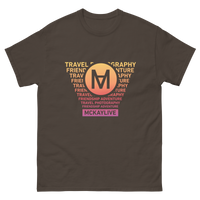 Unisex Classic Tee w/McKaylive Logo and World Tour (Various Colors)