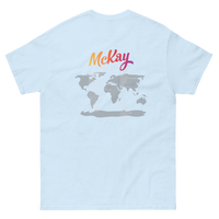 Unisex Classic Tee w/McKaylive Logo and World Tour (Various Colors)