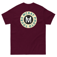 Unisex Classic Tee - w/ Circle Logo Printed (Various Colors)