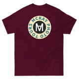 Unisex Classic Tee - w/ Circle Logo Printed (Various Colors)