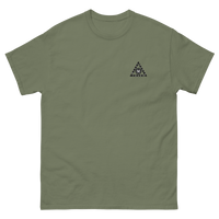 Unisex Classic Tee - w/ Triangle Logo Printed (Various Colors)