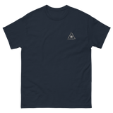 Unisex Classic Tee - w/ Triangle Logo Printed (Various Colors)