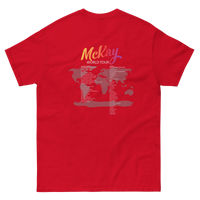 Unisex Classic Tee w/McKaylive Logo and World Tour (Various Colors)