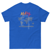 Unisex Classic Tee w/McKaylive Logo and World Tour (Various Colors)