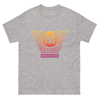 Unisex Classic Tee w/McKaylive Logo and World Tour (Various Colors)