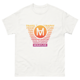 Unisex Classic Tee w/McKaylive Logo and World Tour (Various Colors)