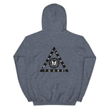 Unisex Hoodie - w/ Triangle Logo Printed (Various Colors)