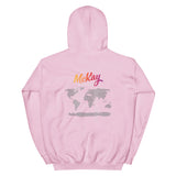 Unisex Hoodie w/ Mckaylive and World Logo - Printed (Various Colors)