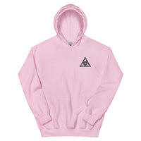 Unisex Hoodie - w/ Triangle Logo Printed (Various Colors)