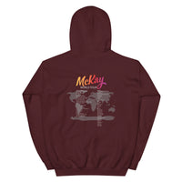 Unisex Hoodie w/ Mckaylive and World Logo - Printed (Various Colors)