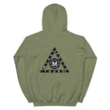 Unisex Hoodie - w/ Triangle Logo Printed (Various Colors)