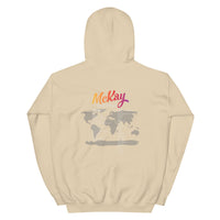 Unisex Hoodie w/ Mckaylive and World Logo - Printed (Various Colors)