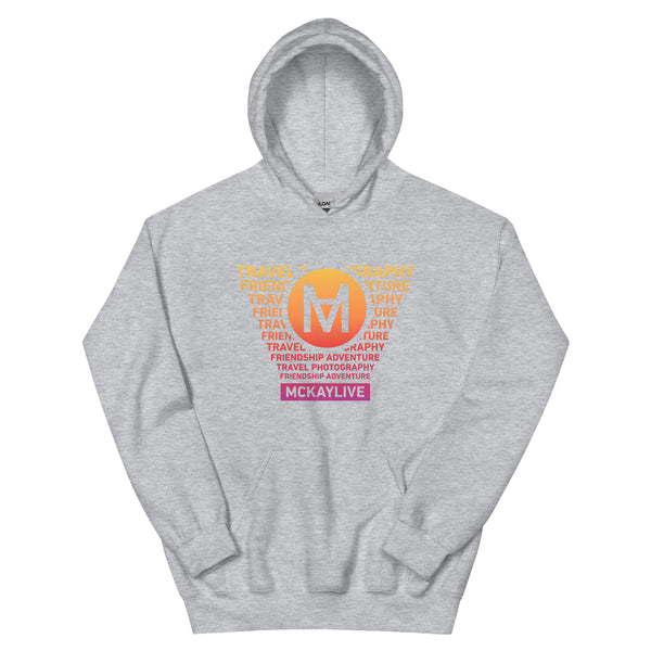 Unisex Hoodie w/ Mckaylive and World Logo - Printed (Various Colors)